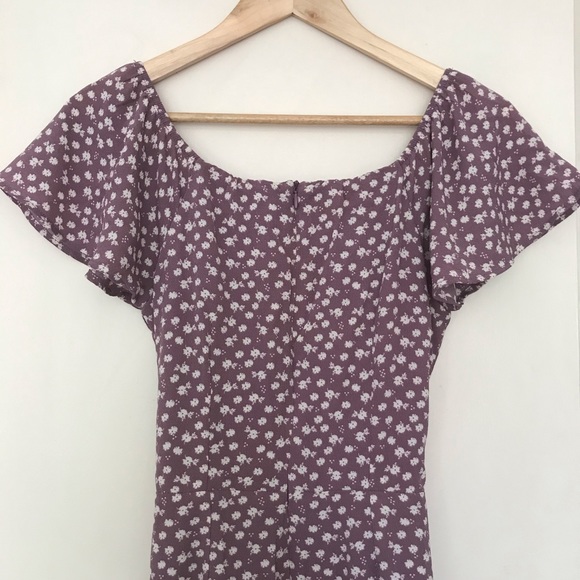 Floral Jumpsuit Dress in Lilac - Monteau - Picture 2 of 13